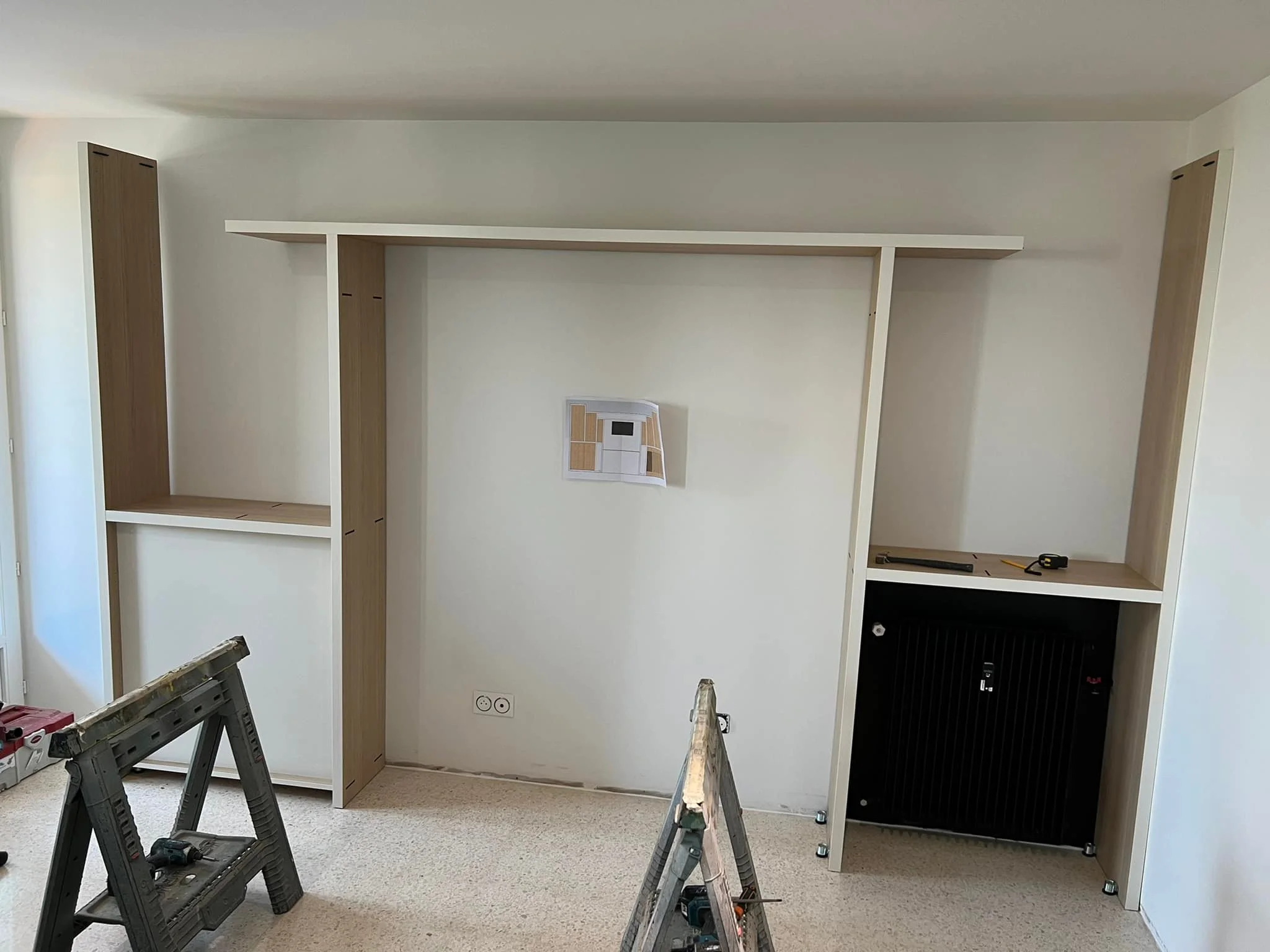 fabrication meuble de bureau sur mesure