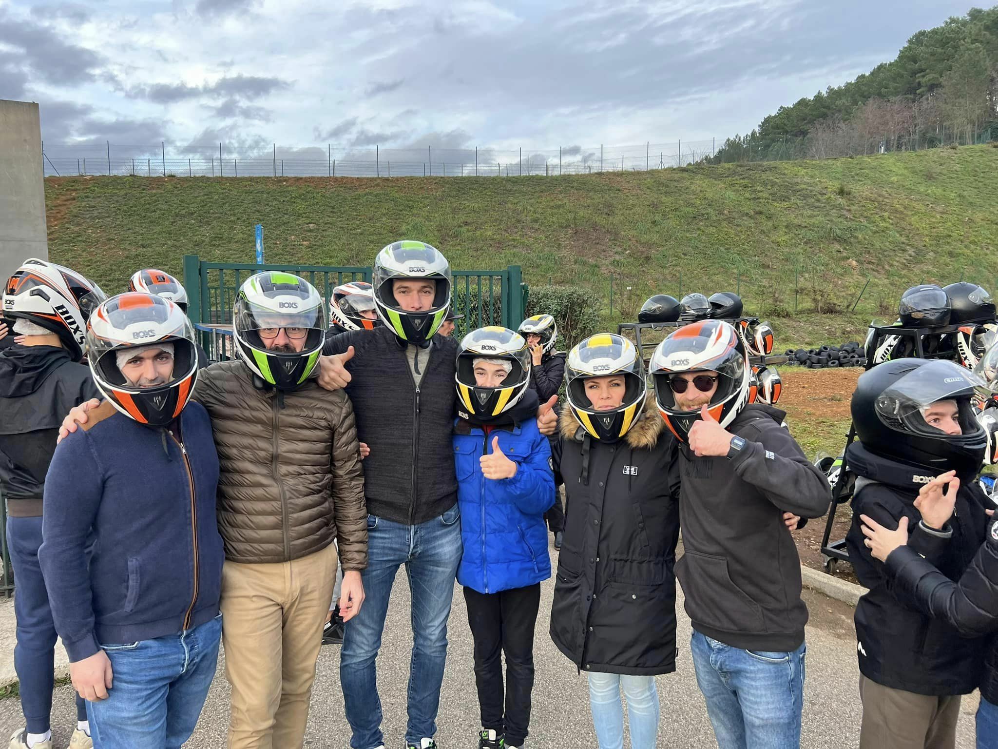 Après midi simulation de pilotage auto pour l entreprise AML chez Drive X Nîmes